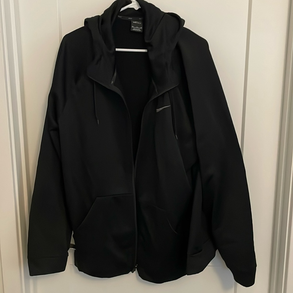 Nike Dri-Fit hooded zip up